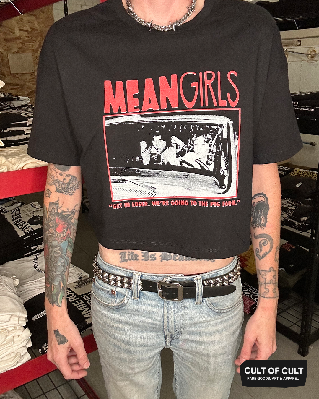 *SECRET DROP* Carrie 1976 Mean Girls Crop Top