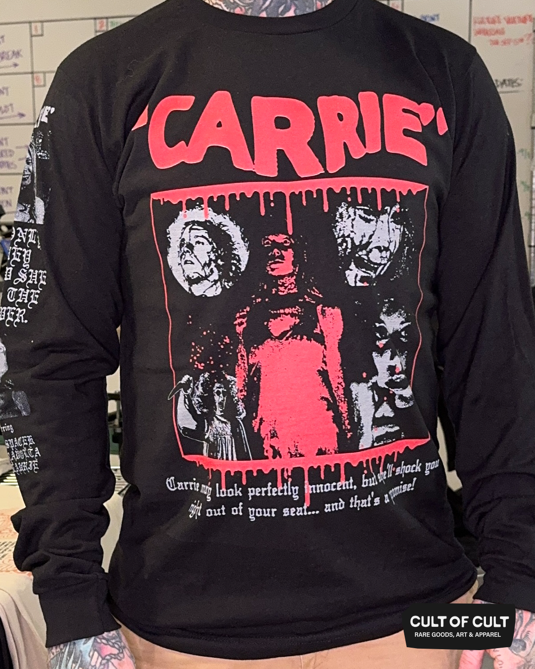 *SECRET DROP* Carrie 1976 Promise Long Sleeve