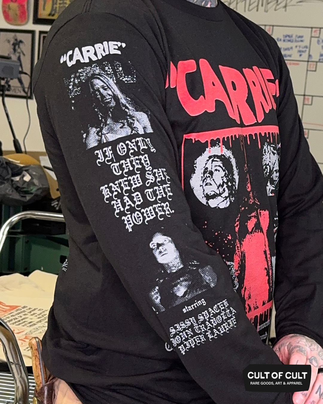 *SECRET DROP* Carrie 1976 Promise Long Sleeve