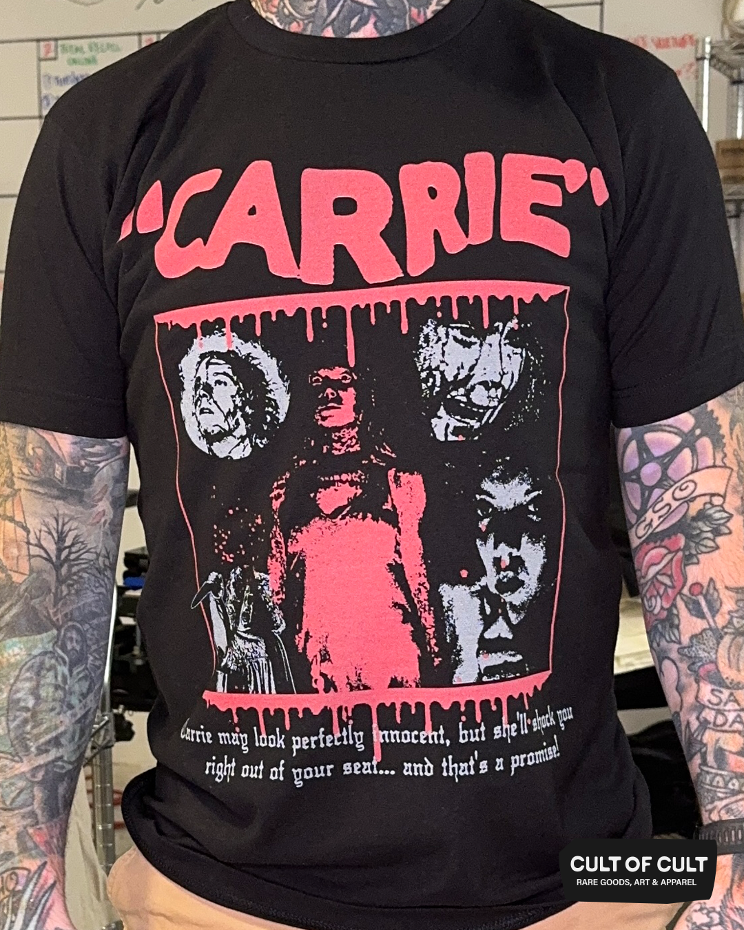 *SECRET DROP* Carrie 1976 Promise T-Shirt