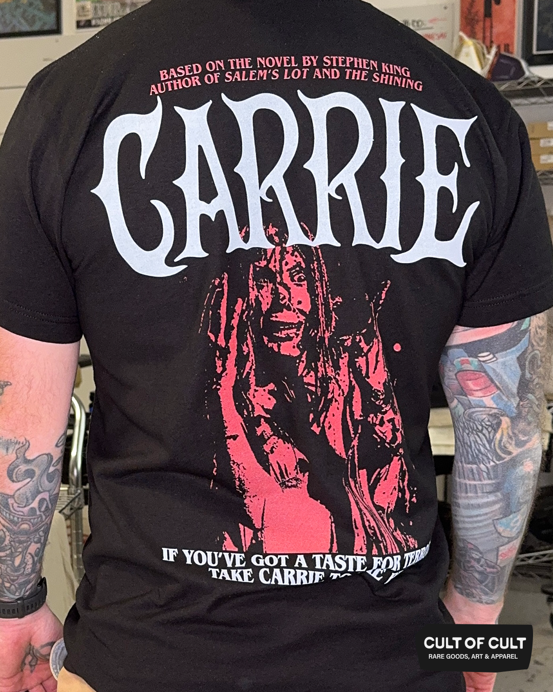 *SECRET DROP* Carrie 1976 Terror T-Shirt