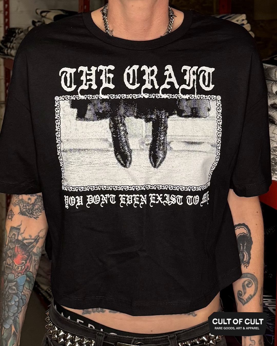 *GARAGE SALE 2026* The Craft 1996 You Don't Exist Crop Top