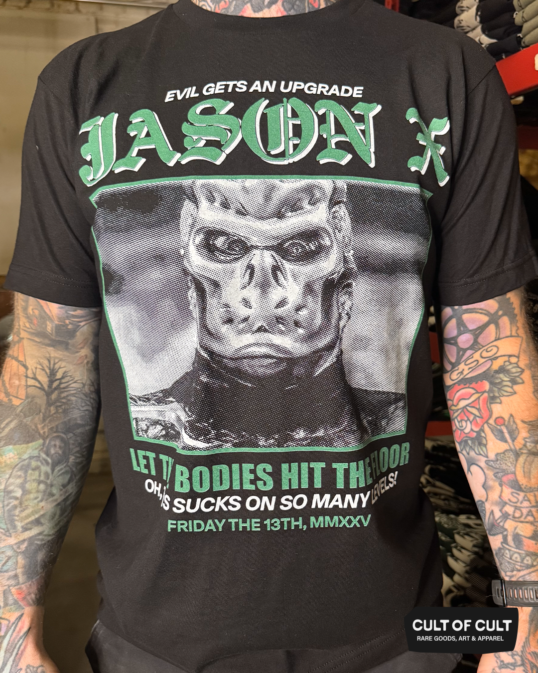 *SECRET DROP* Friday the 13th Jason X T-Shirt