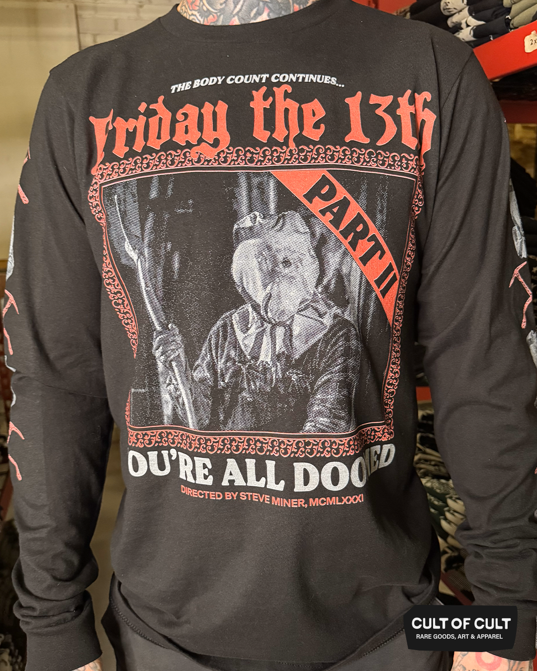 *SECRET DROP* Friday the 13th Part 2 Long Sleeve