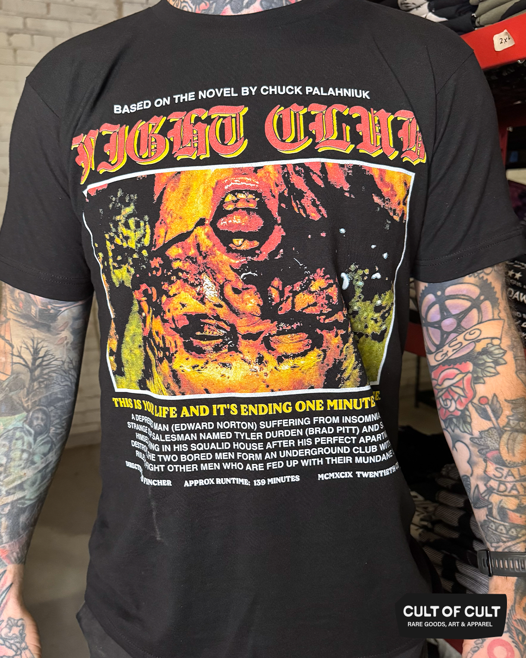 *SECRET DROP* Fight Club 1999 Angel Face T-Shirt
