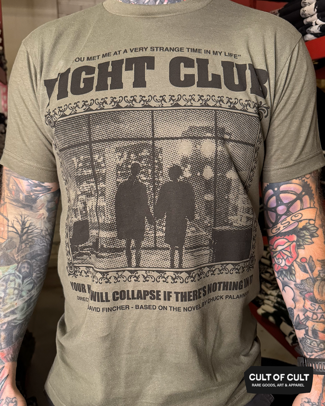 *GARAGE SALE 2026* Fight Club 1999 Collapse T-Shirt