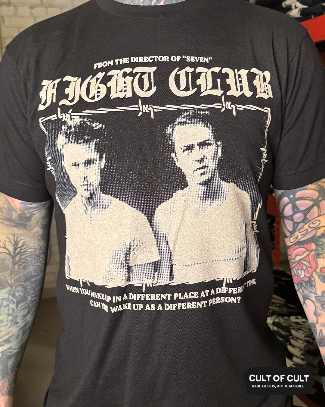 *GARAGE SALE 2026* Fight Club 1999 Warning T-Shirt