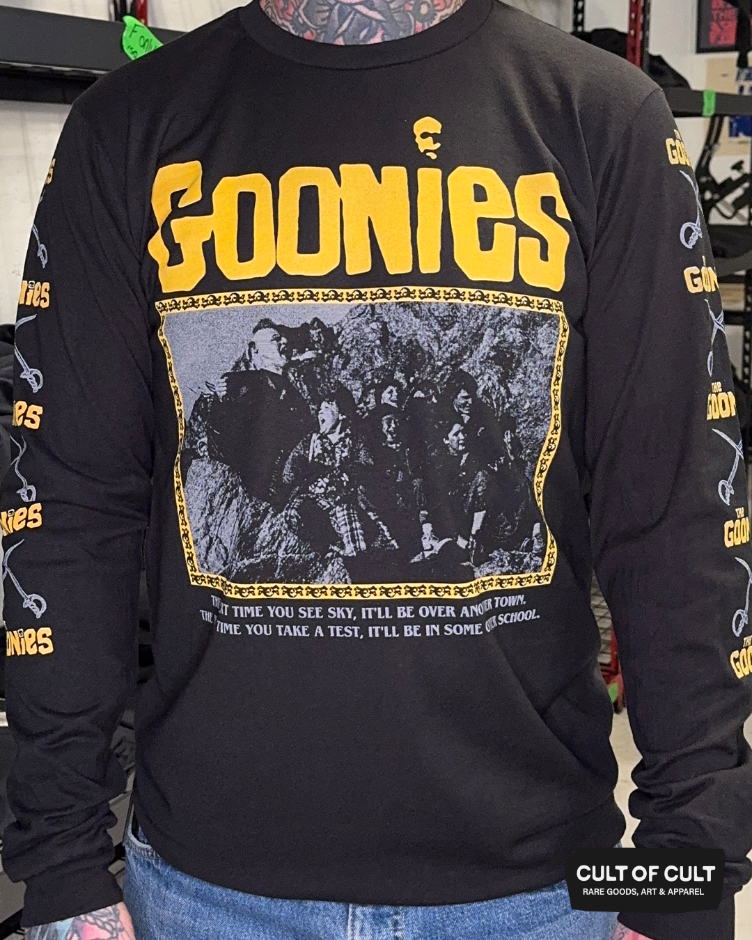 *SECRET DROP* The Goonies 1985 Another Town Long Sleeve