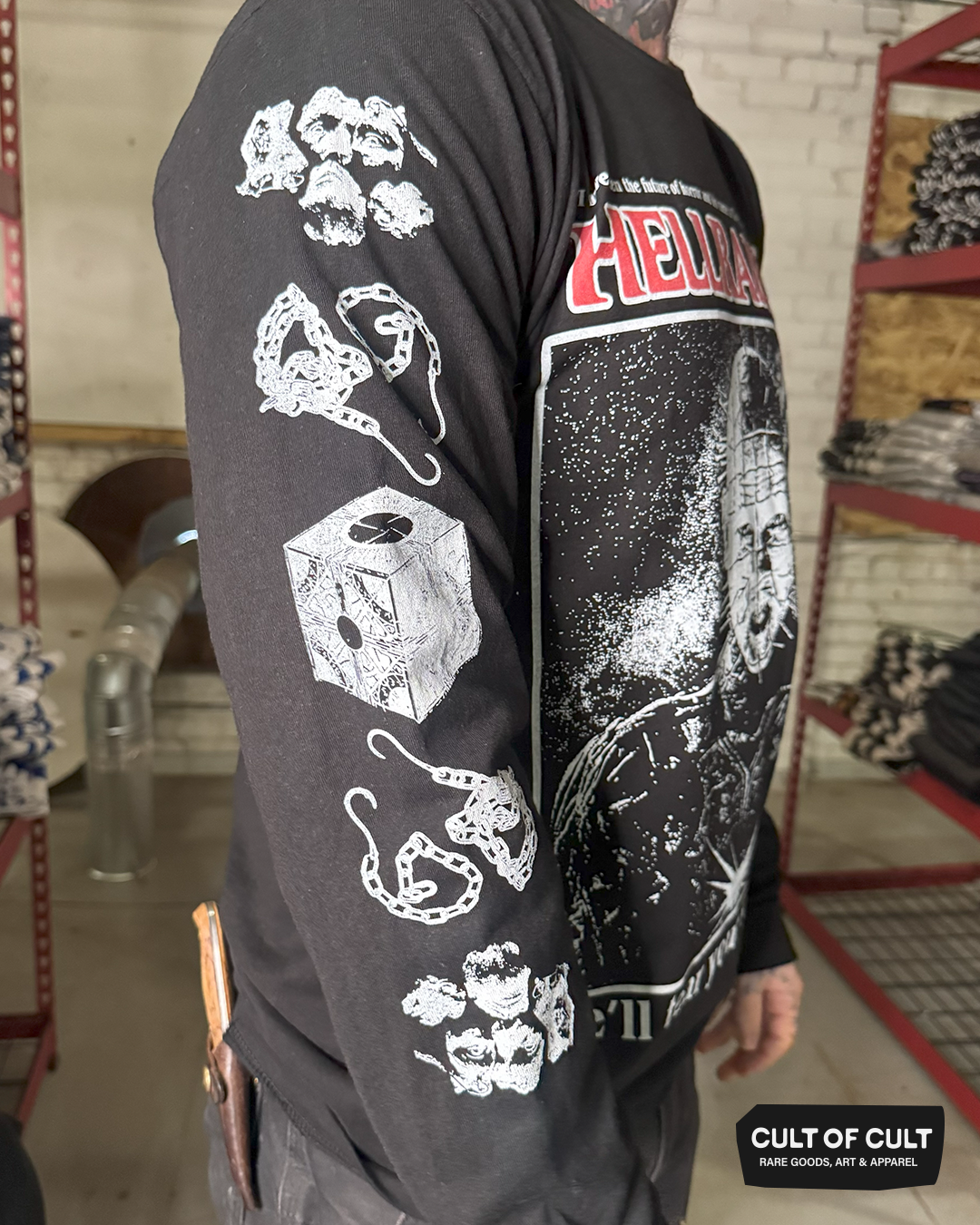 *SECRET DROP* Hellraiser 1987 Clive Barker Long Sleeve