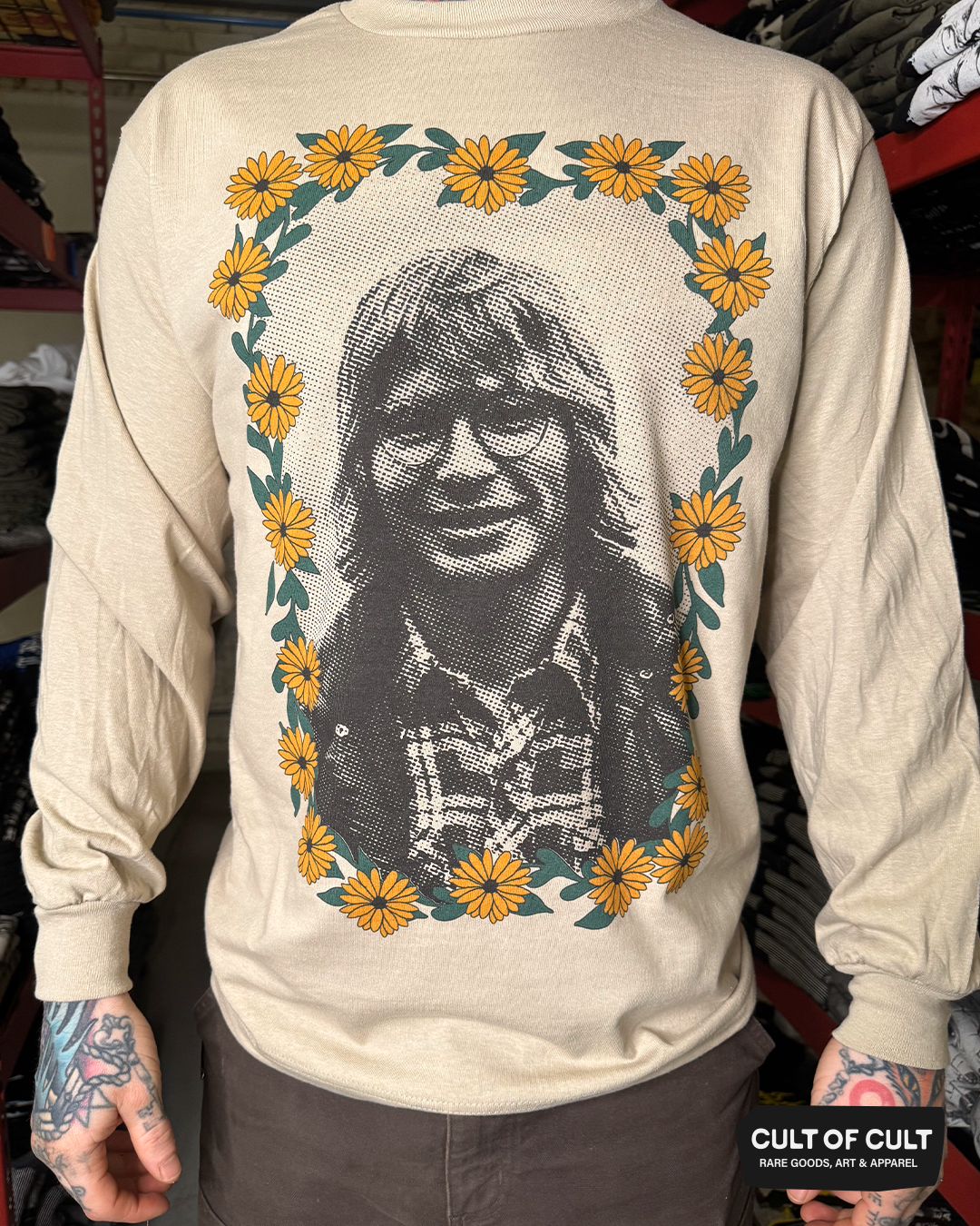 John Denver Thank God Long Sleeve