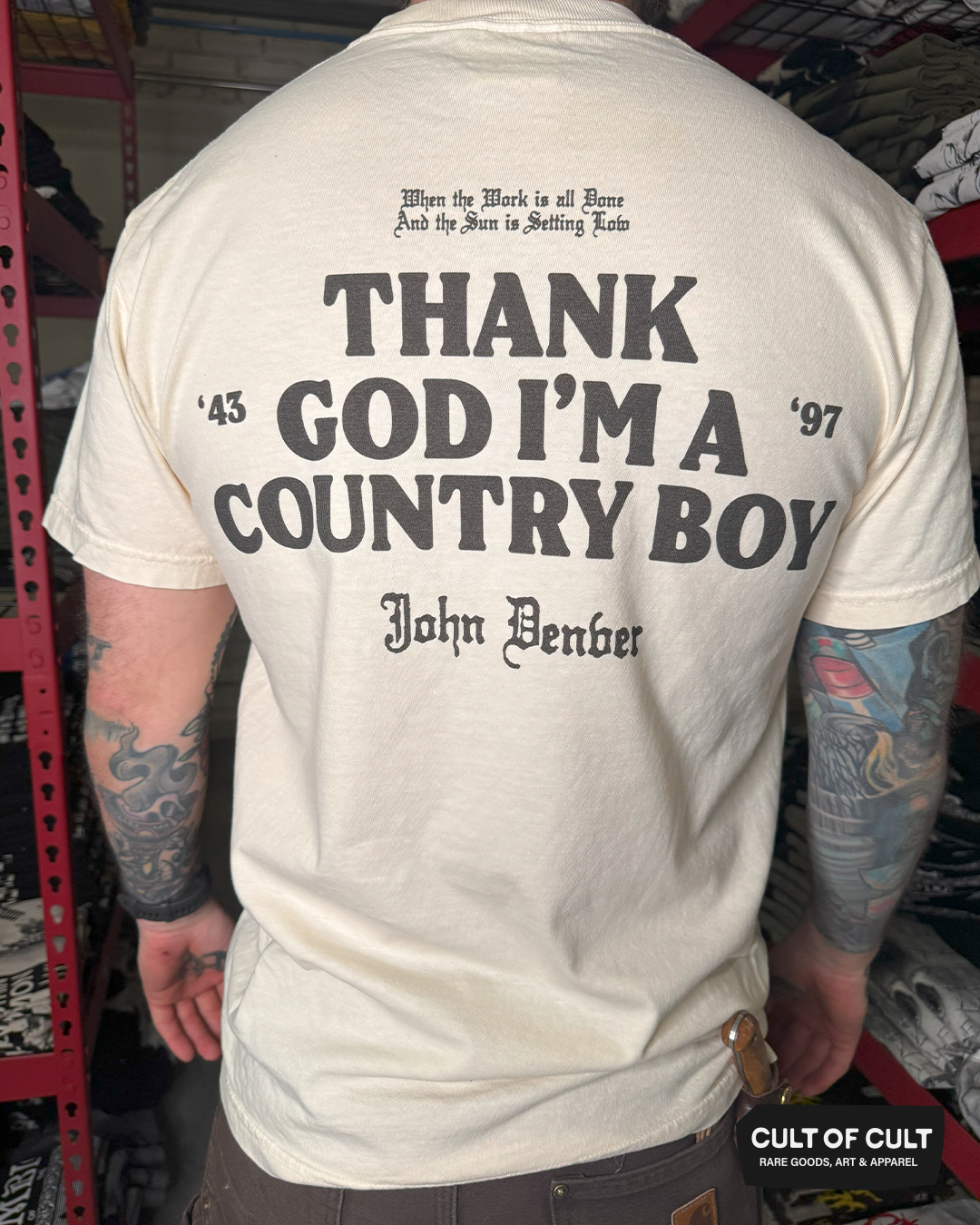 John Denver Thank God T-Shirt