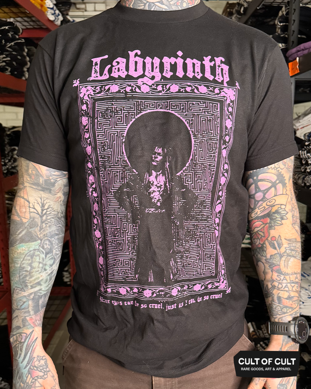 *GARAGE SALE 2026* Labyrinth Jareth T-Shirt