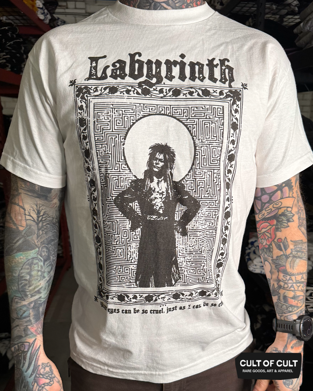 *GARAGE SALE 2026* Labyrinth Jareth T-Shirt