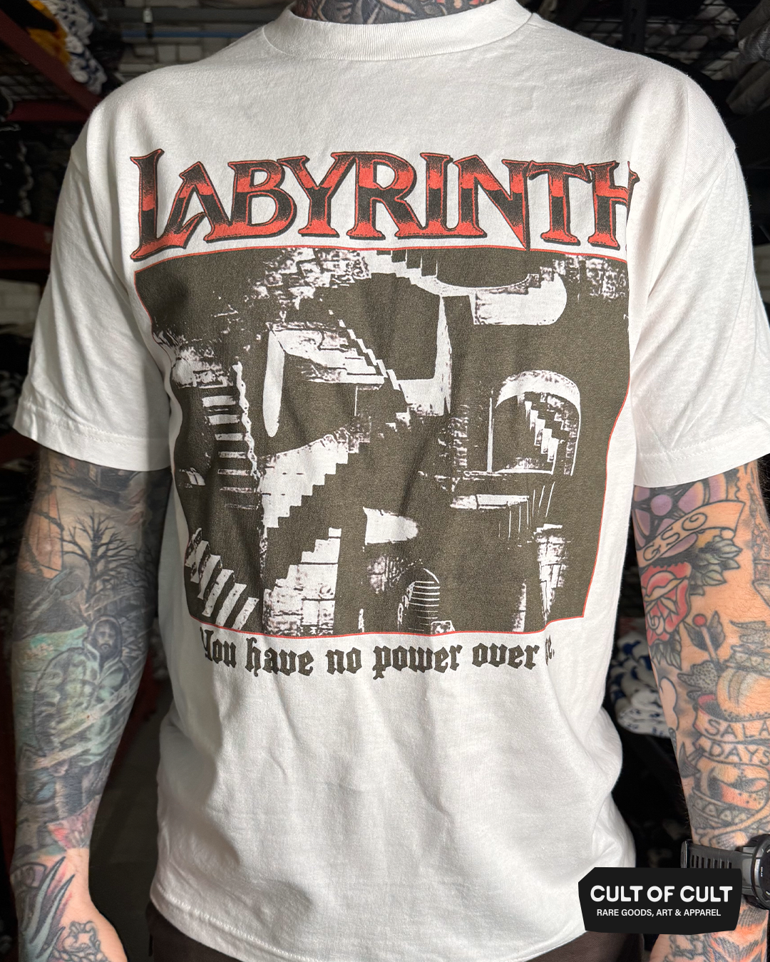 *SUMMER GARAGE SALE* Labyrinth Power T-Shirt