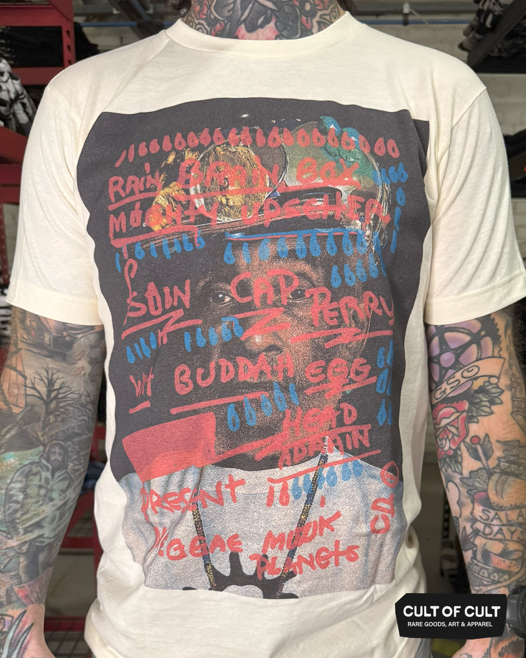 Lee Perry Brain Box T-Shirt