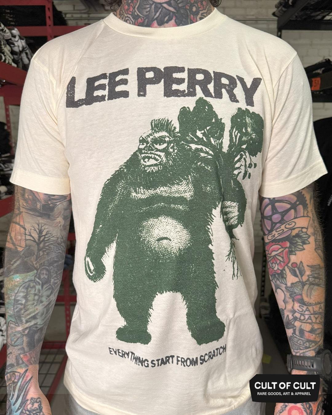Lee Perry Green Ape T-Shirt