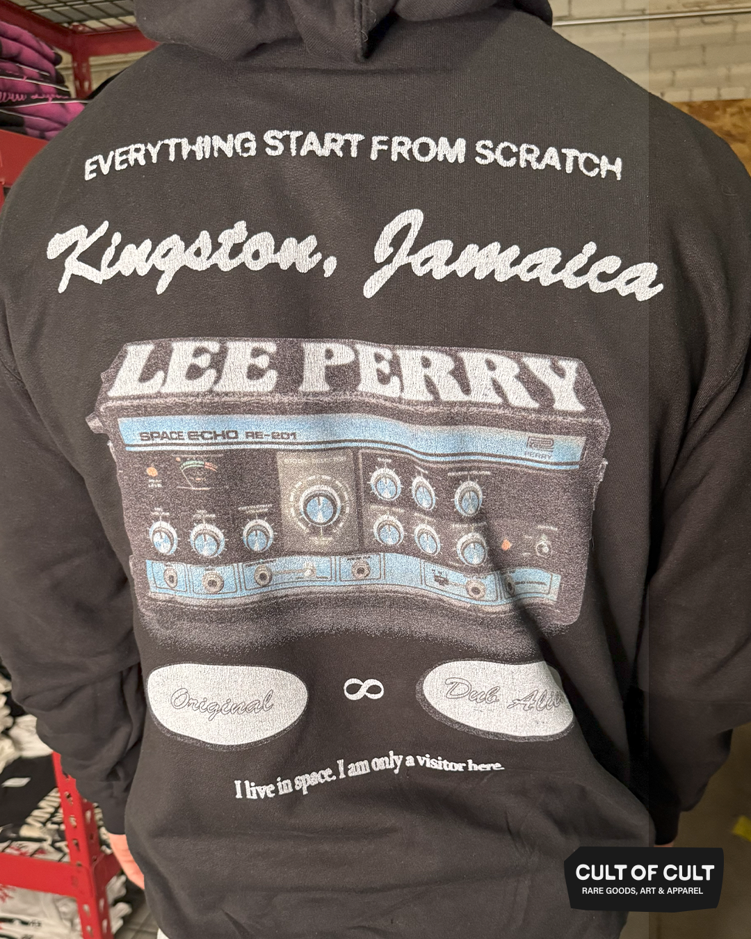 Lee Perry Message Hoodie