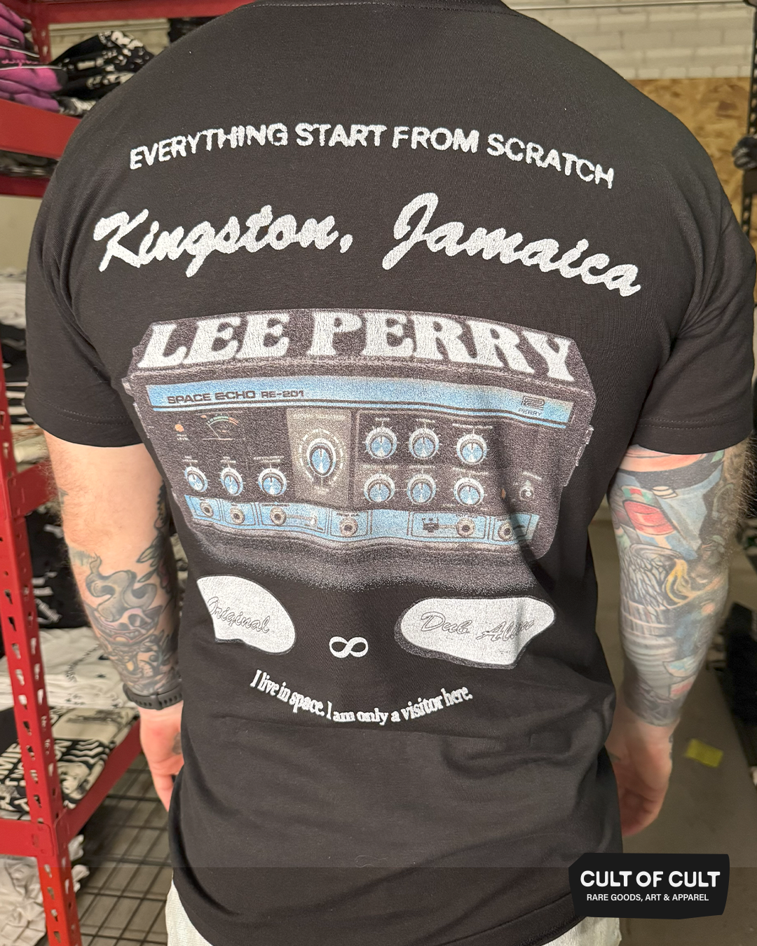 Lee Perry Message T-Shirt