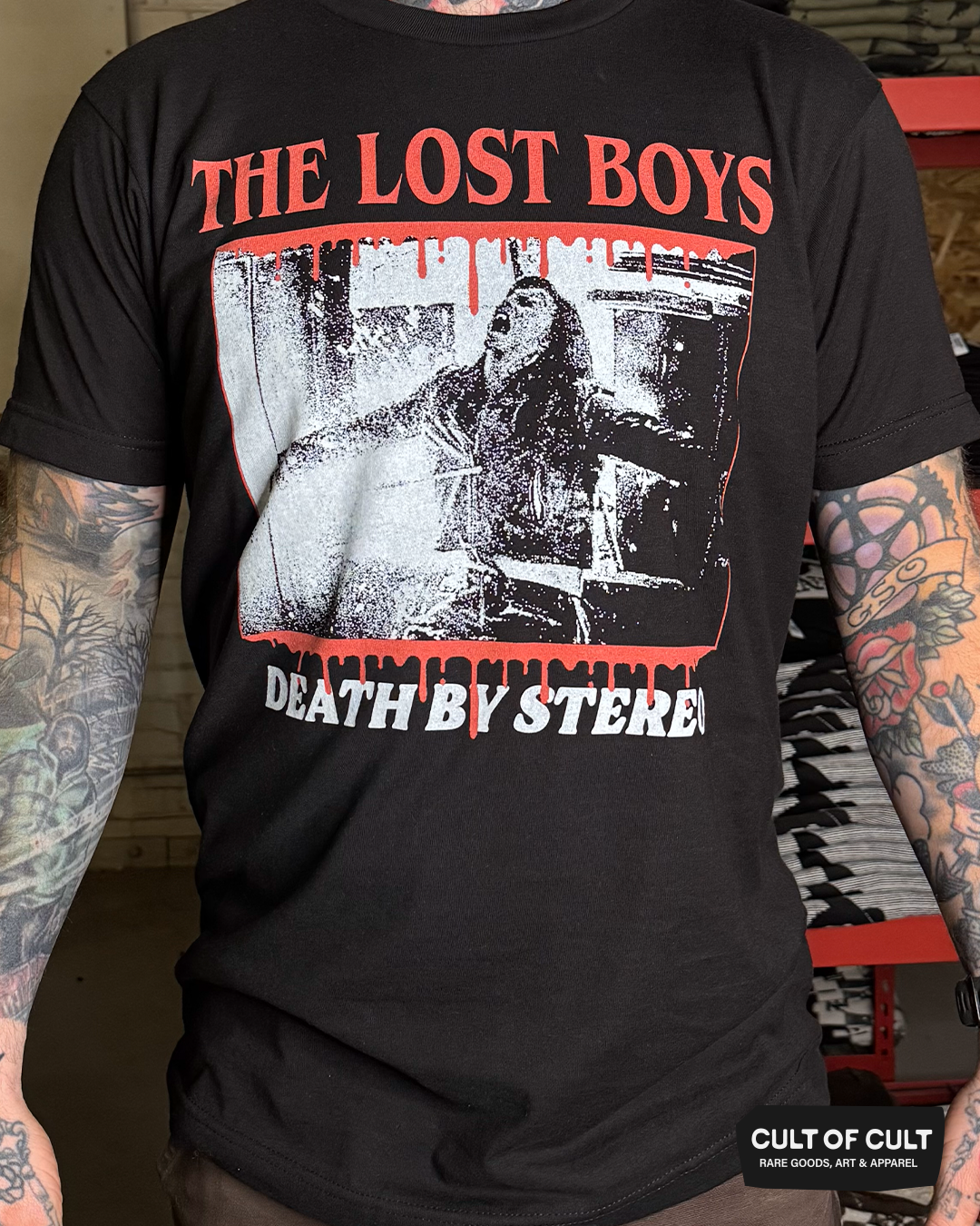*GARAGE SALE 2026* The Lost Boys 1987 Death By Stereo T-Shirt