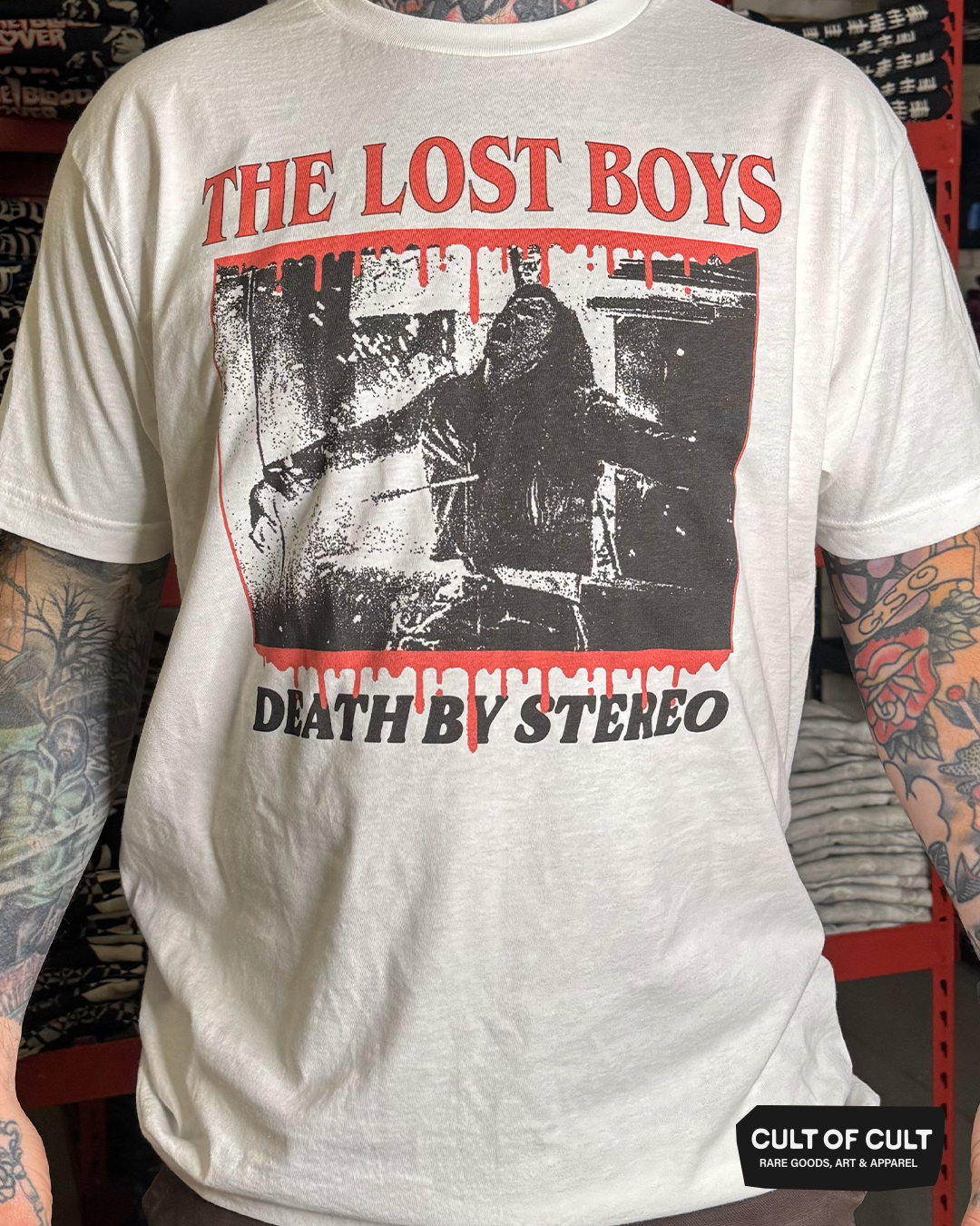 *GARAGE SALE 2026* The Lost Boys 1987 Death By Stereo T-Shirt