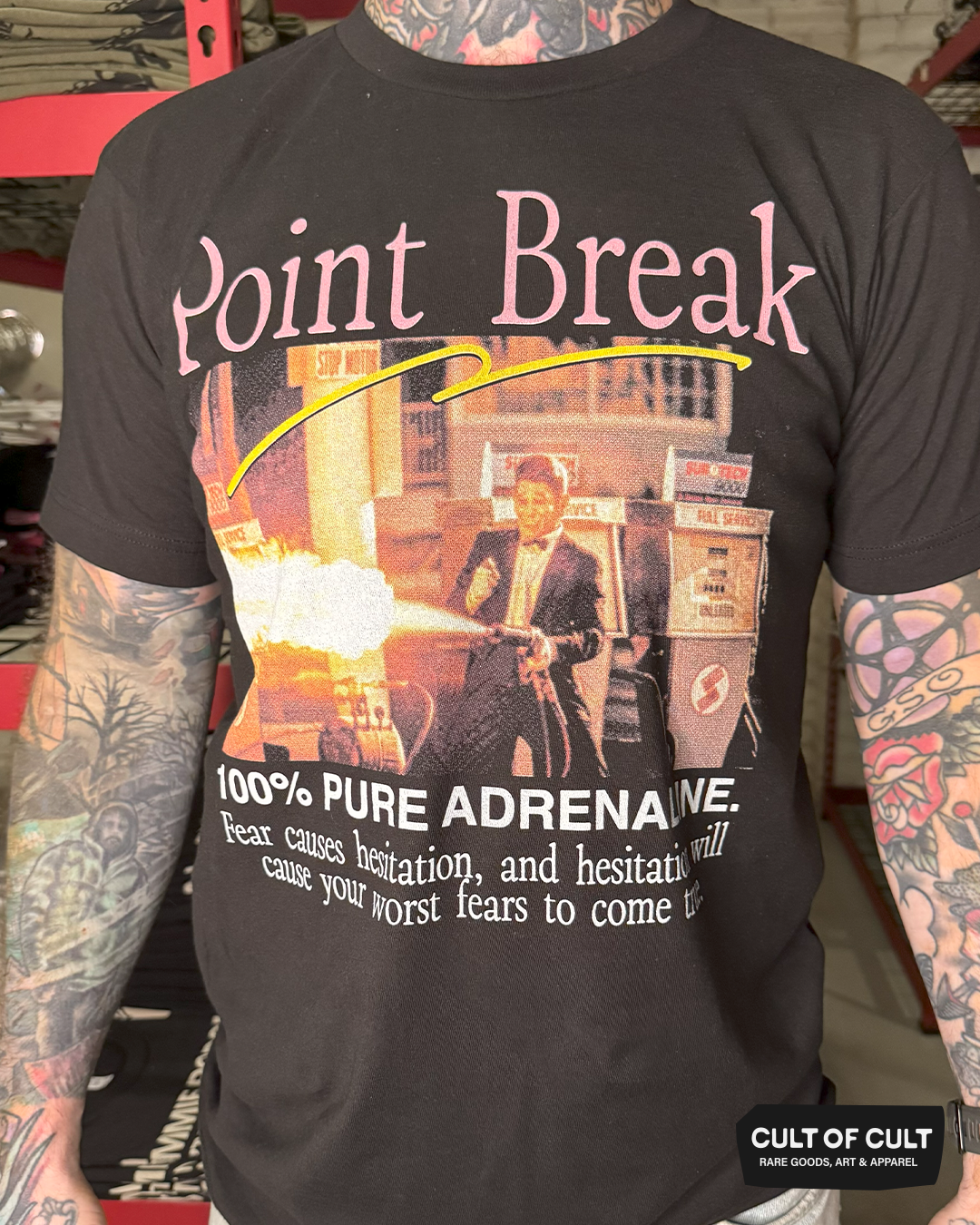 *GARAGE SALE 2026* Point Break 1991 Pure Adrenaline T-Shirt
