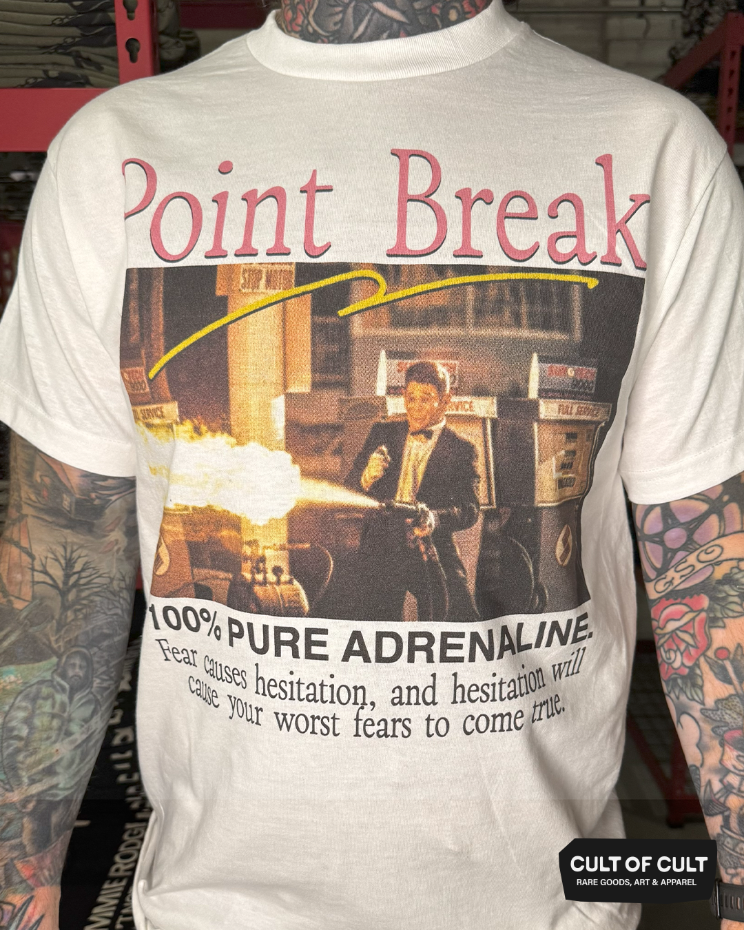 *GARAGE SALE 2026* Point Break 1991 Pure Adrenaline T-Shirt