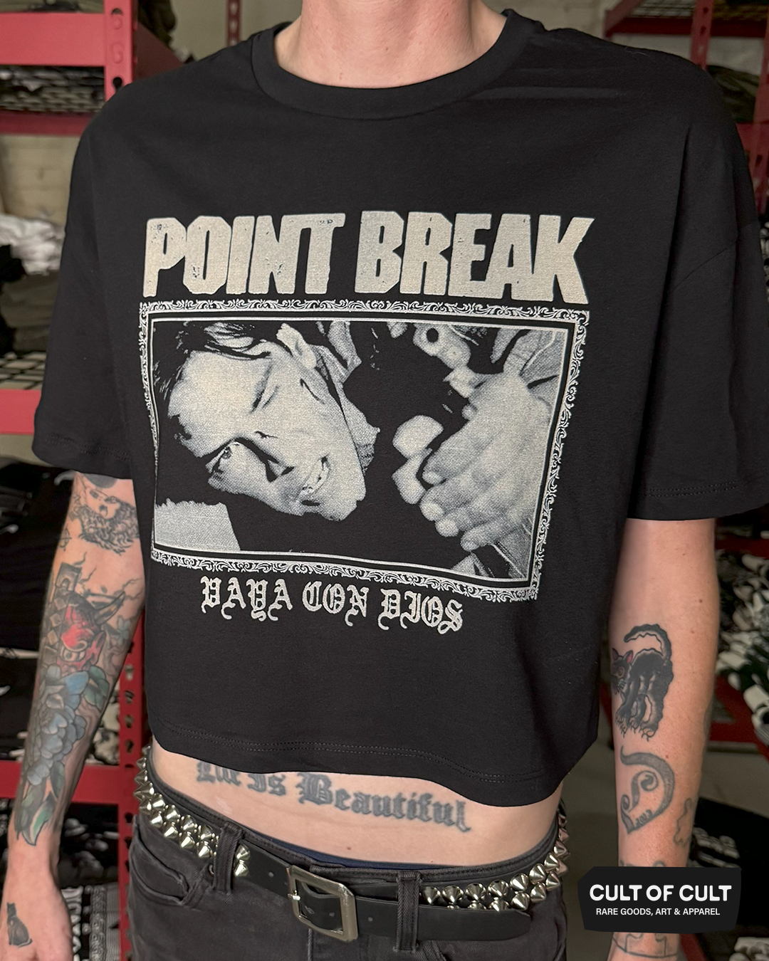 *SECRET DROP* Point Break 1991 Vaya Con Dios Crop Top
