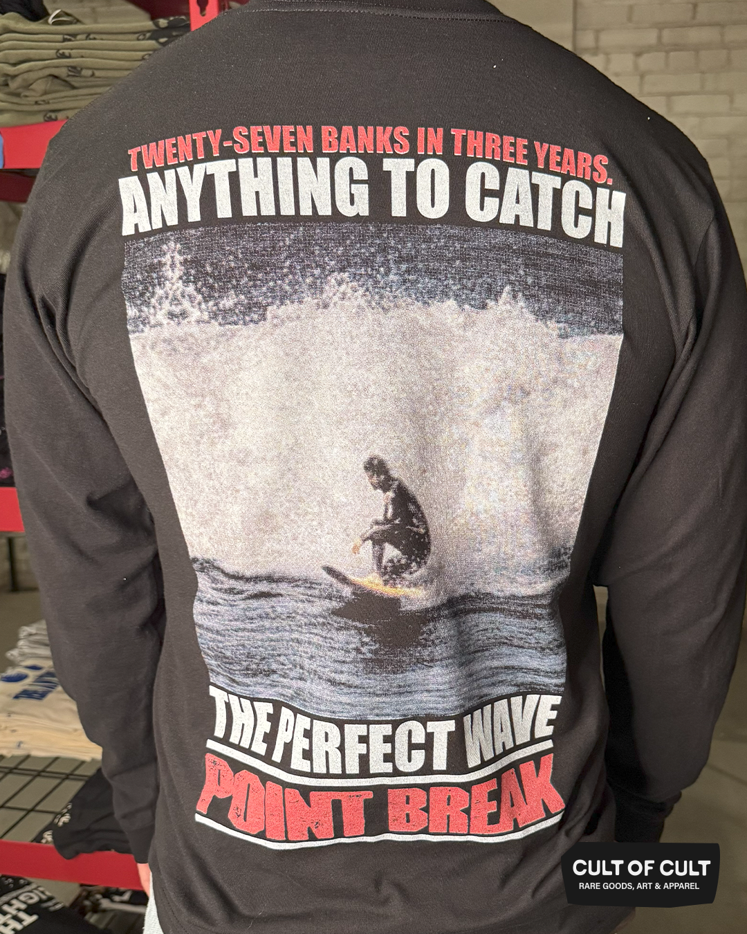 *GARAGE SALE 2026* Point Break 1991 Perfect Wave Long Sleeve
