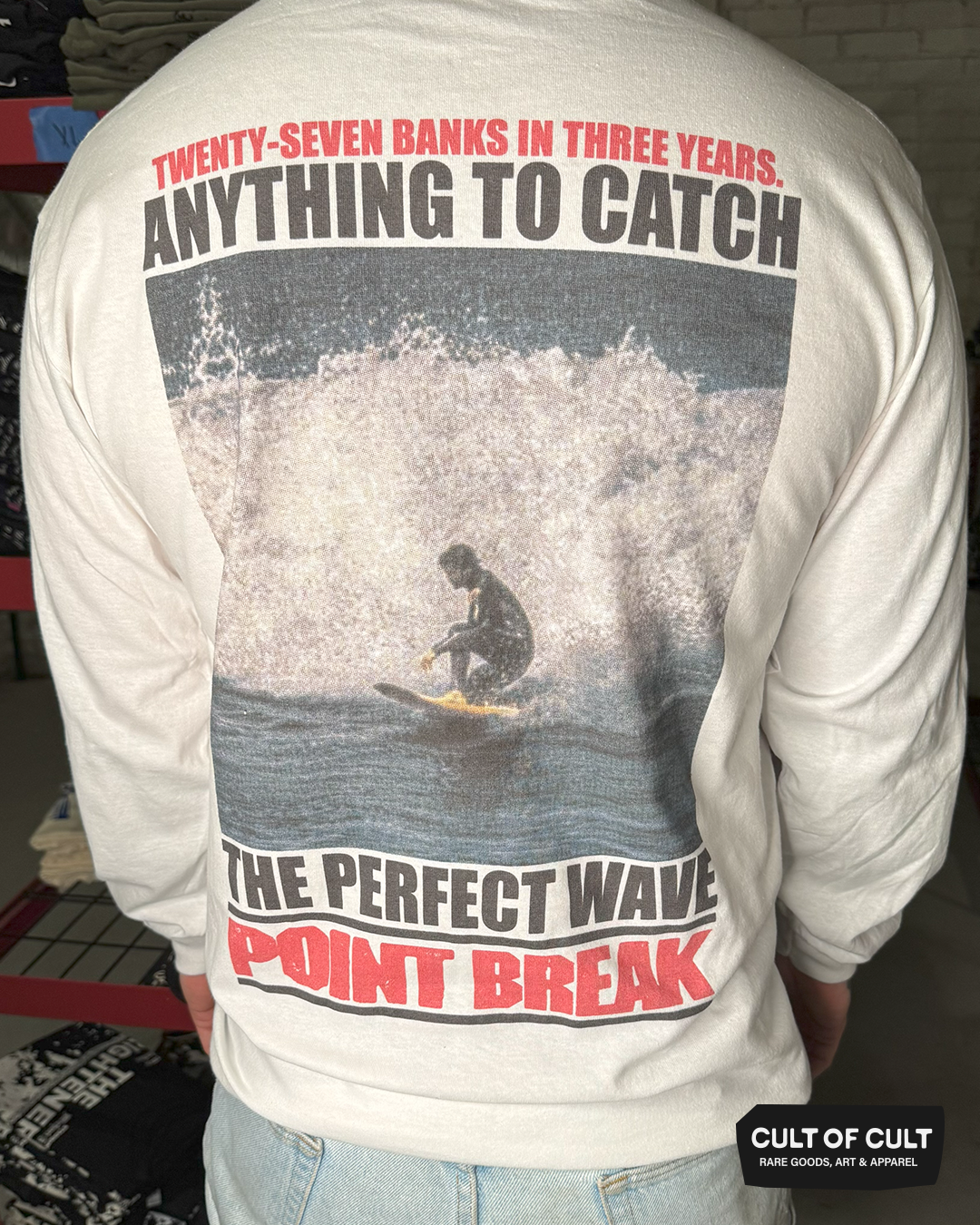 *GARAGE SALE 2026* Point Break 1991 Perfect Wave Long Sleeve