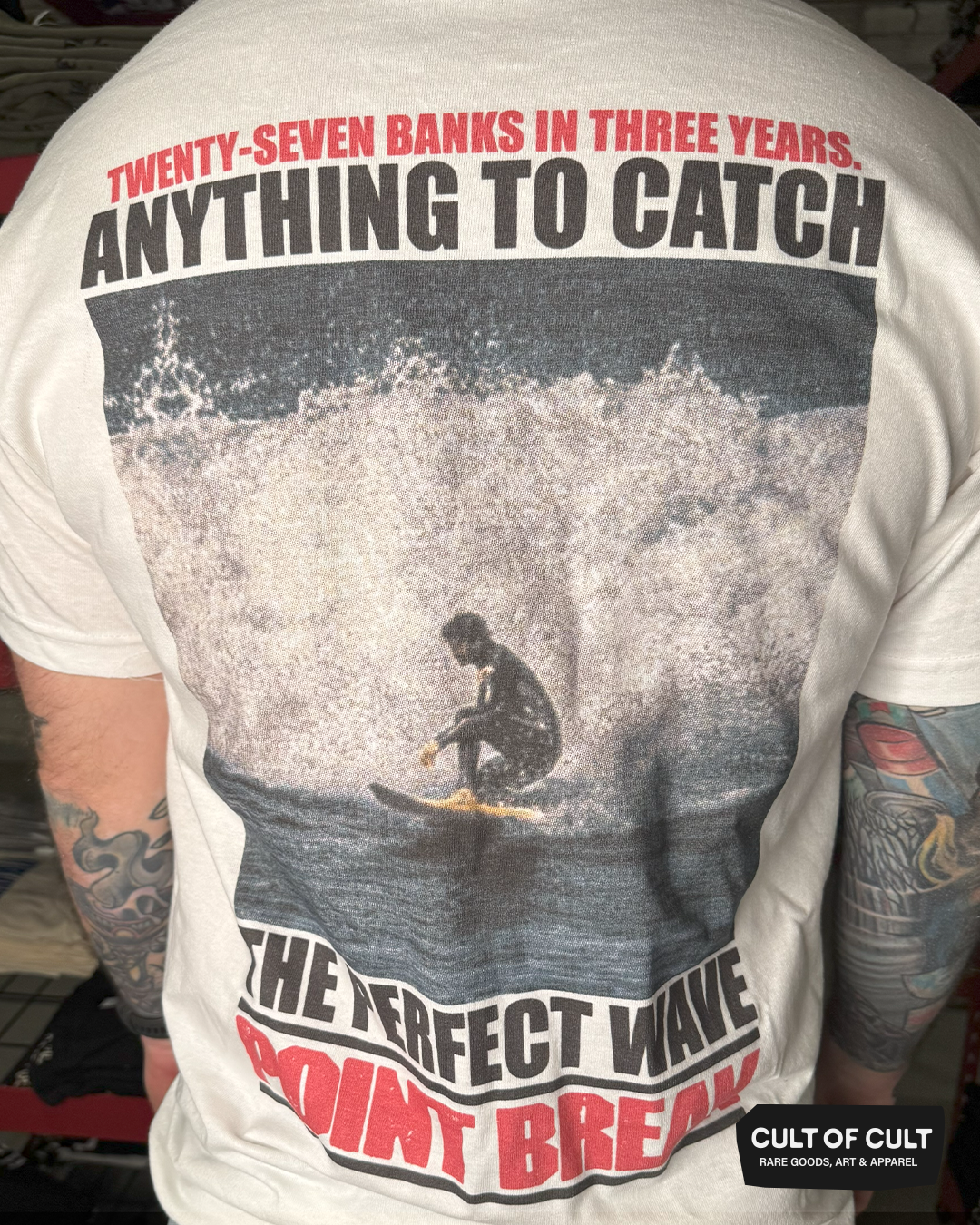 *GARAGE SALE 2026* Point Break 1991 Perfect Wave T-Shirt