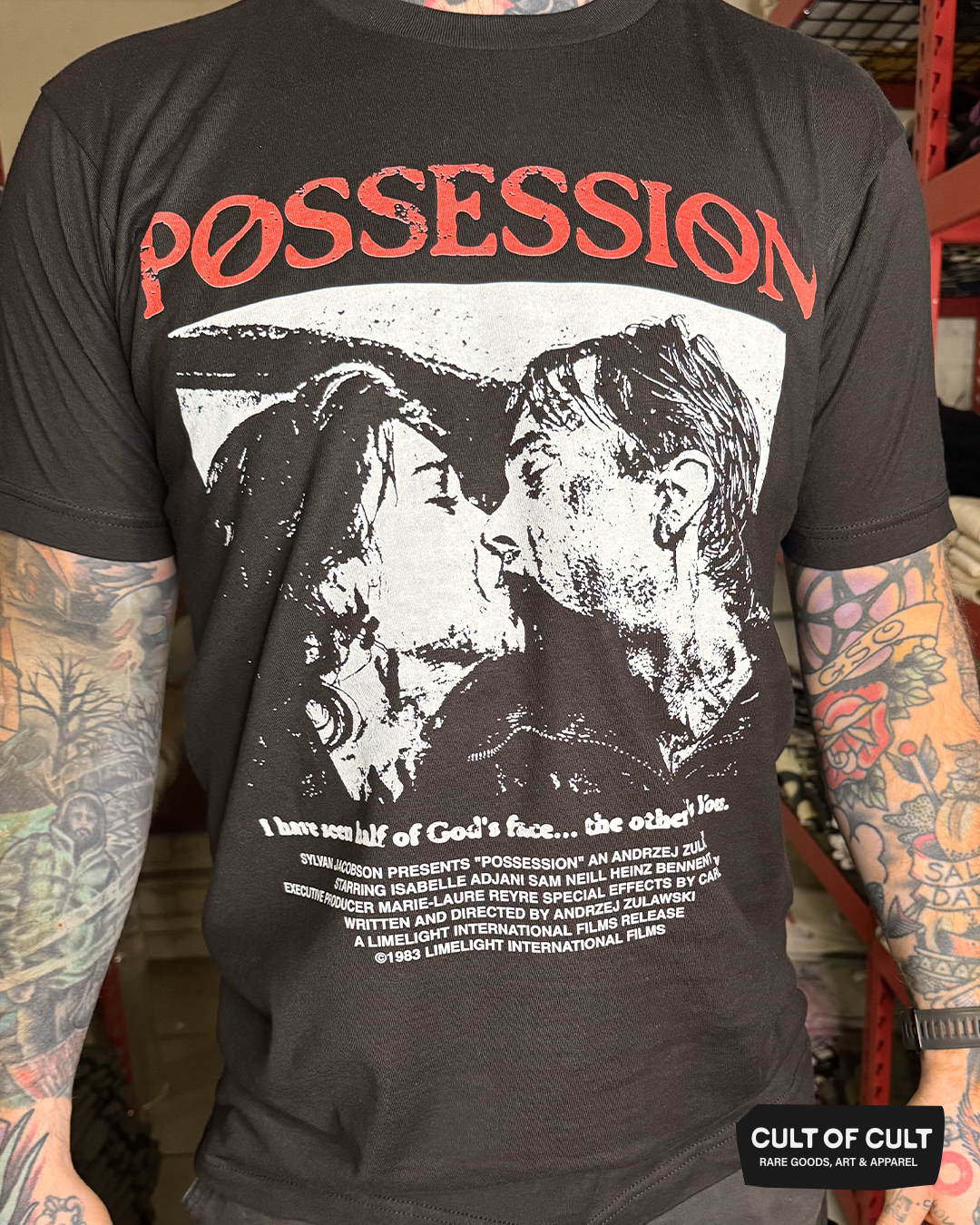 *PRESALE ONLY* Possession 1981 Gods Face T-Shirt