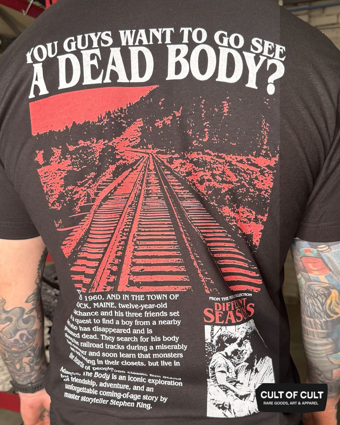 *SECRET DROP* Stand By Me 1986 The Body T-Shirt