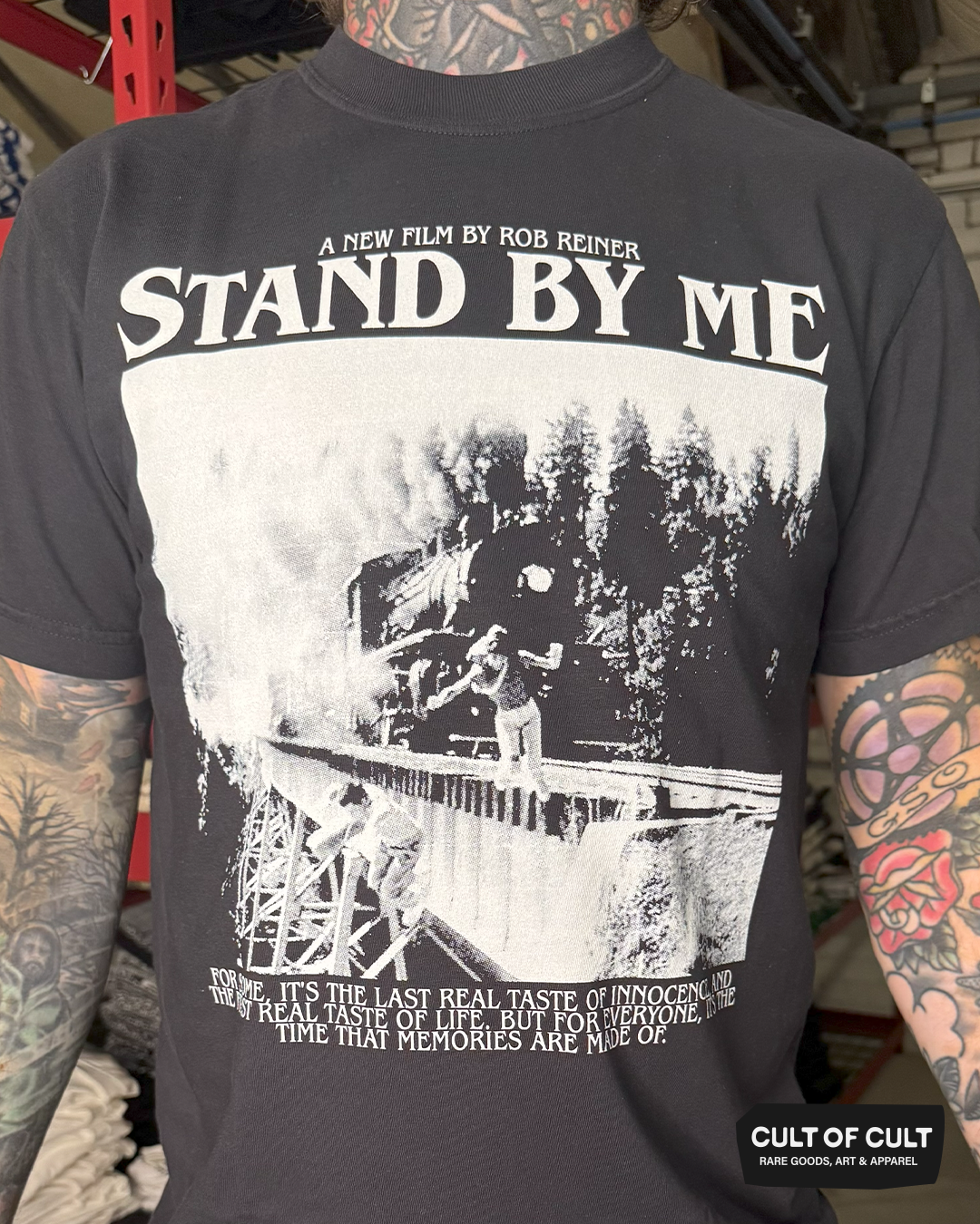 *GARAGE SALE 2026* Stand By Me 1986 Train T-Shirt