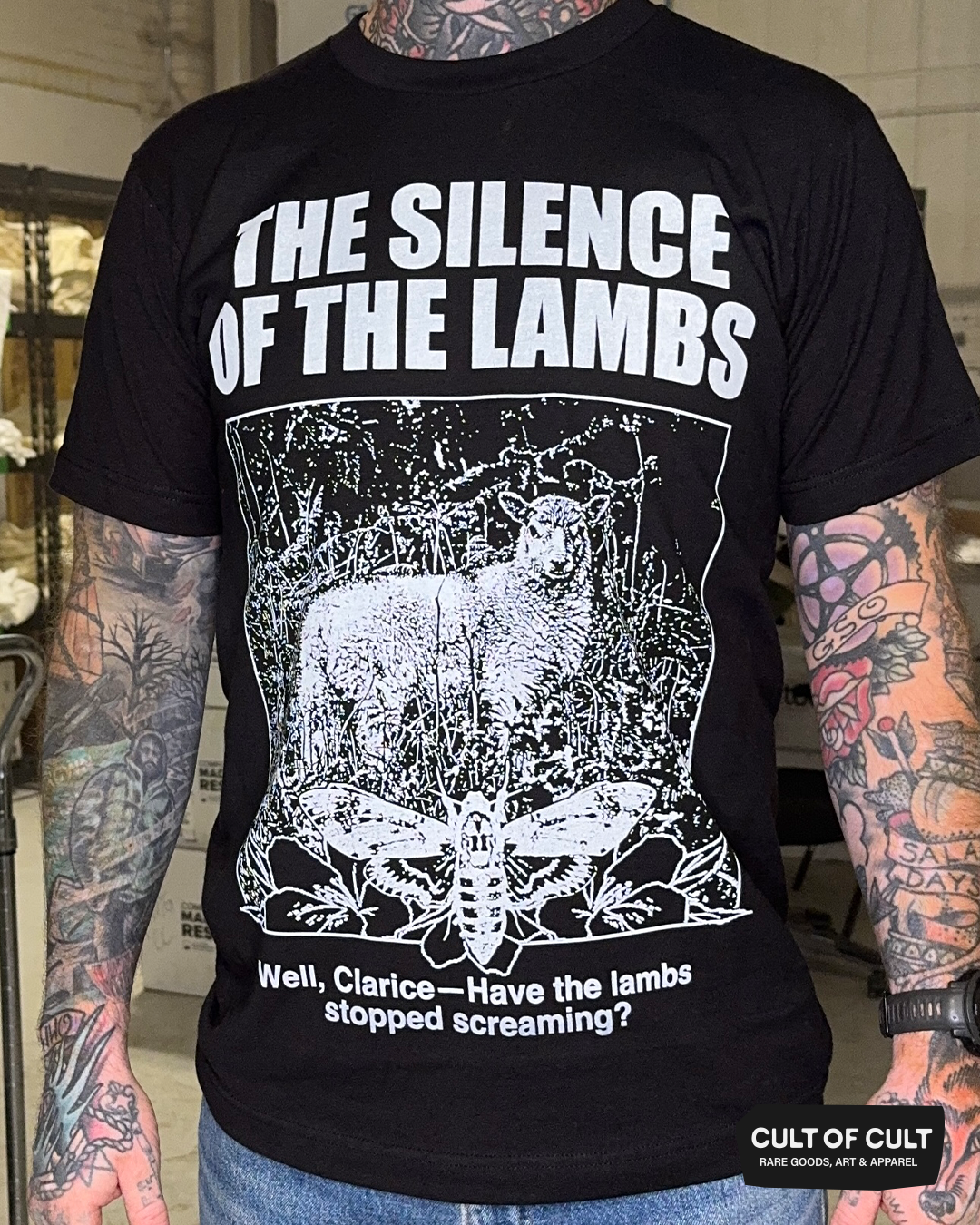 *SECRET DROP* Silence of the Lambs 1991 Clarice T-Shirt