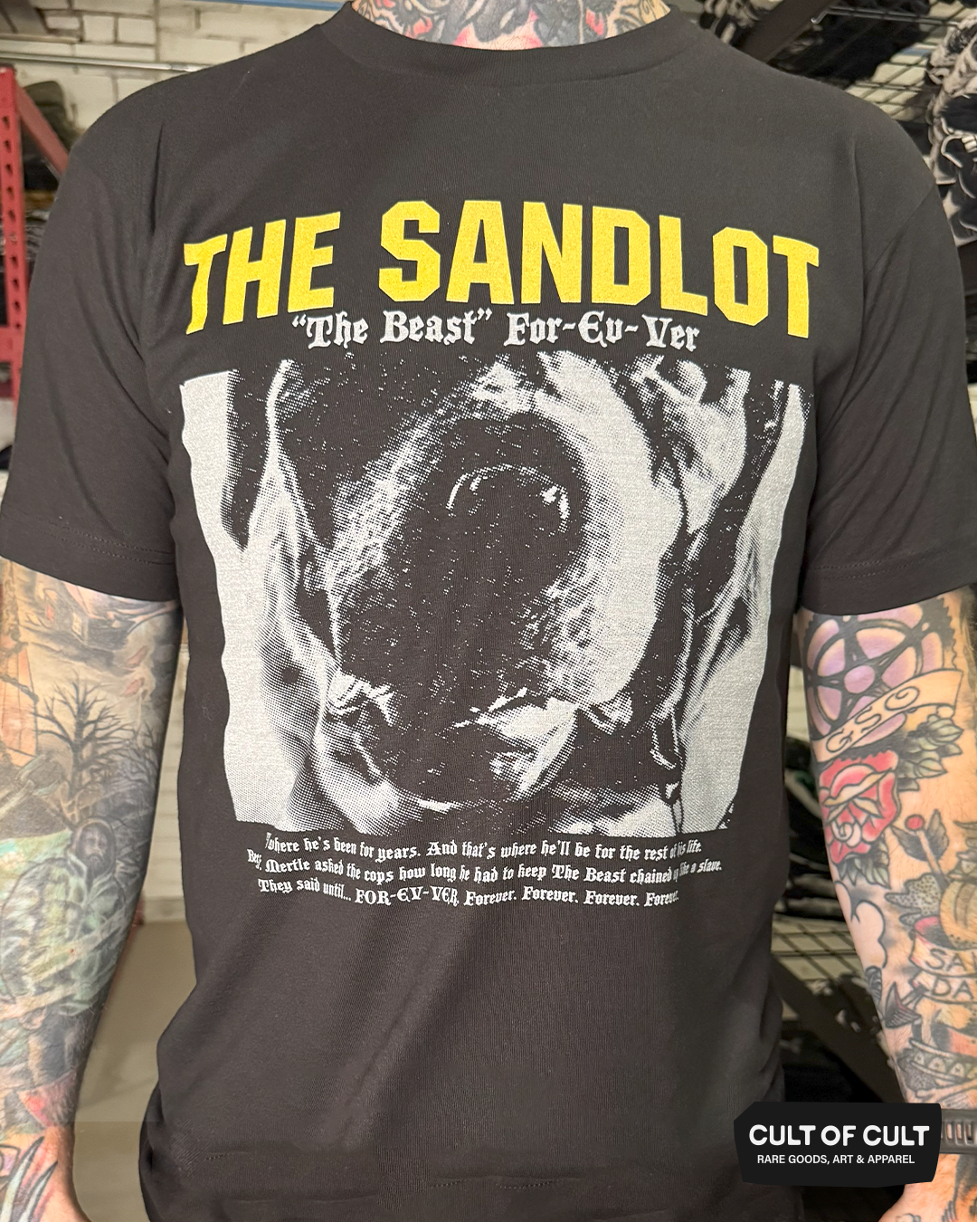 *GARAGE SALE 2026* The Sandlot 1993 The Beast T-Shirt