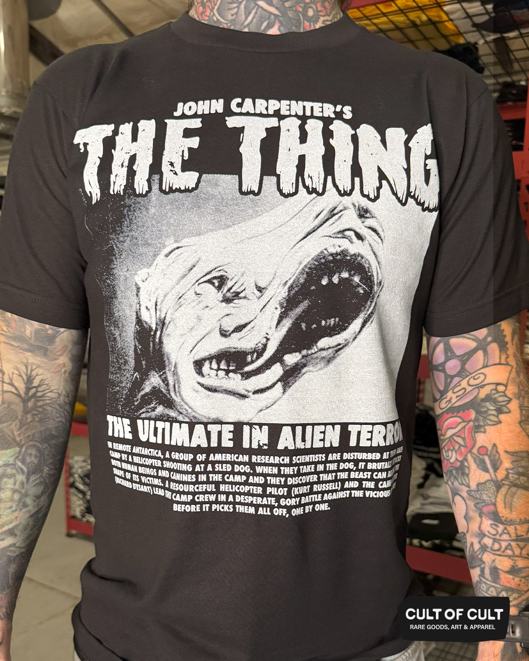 *GARAGE SALE 2026* The Thing 1982 Alien Terror T-Shirt