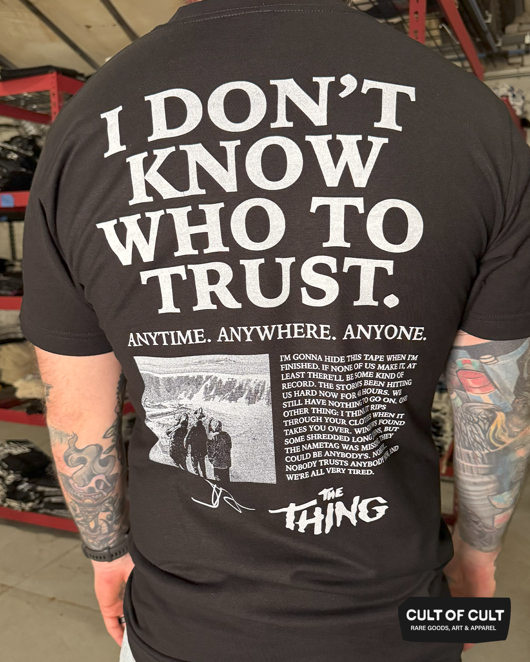 *GARAGE SALE 2026* The Thing 1982 Antarctica Research T-Shirt