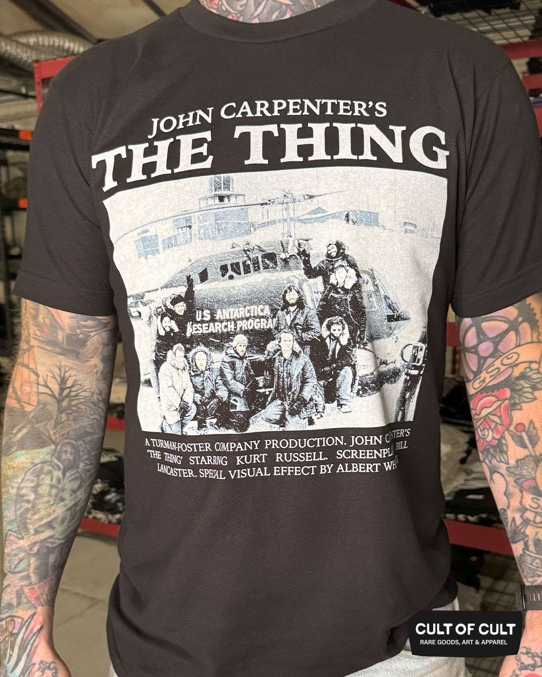 *GARAGE SALE 2026* The Thing 1982 Antarctica Research T-Shirt