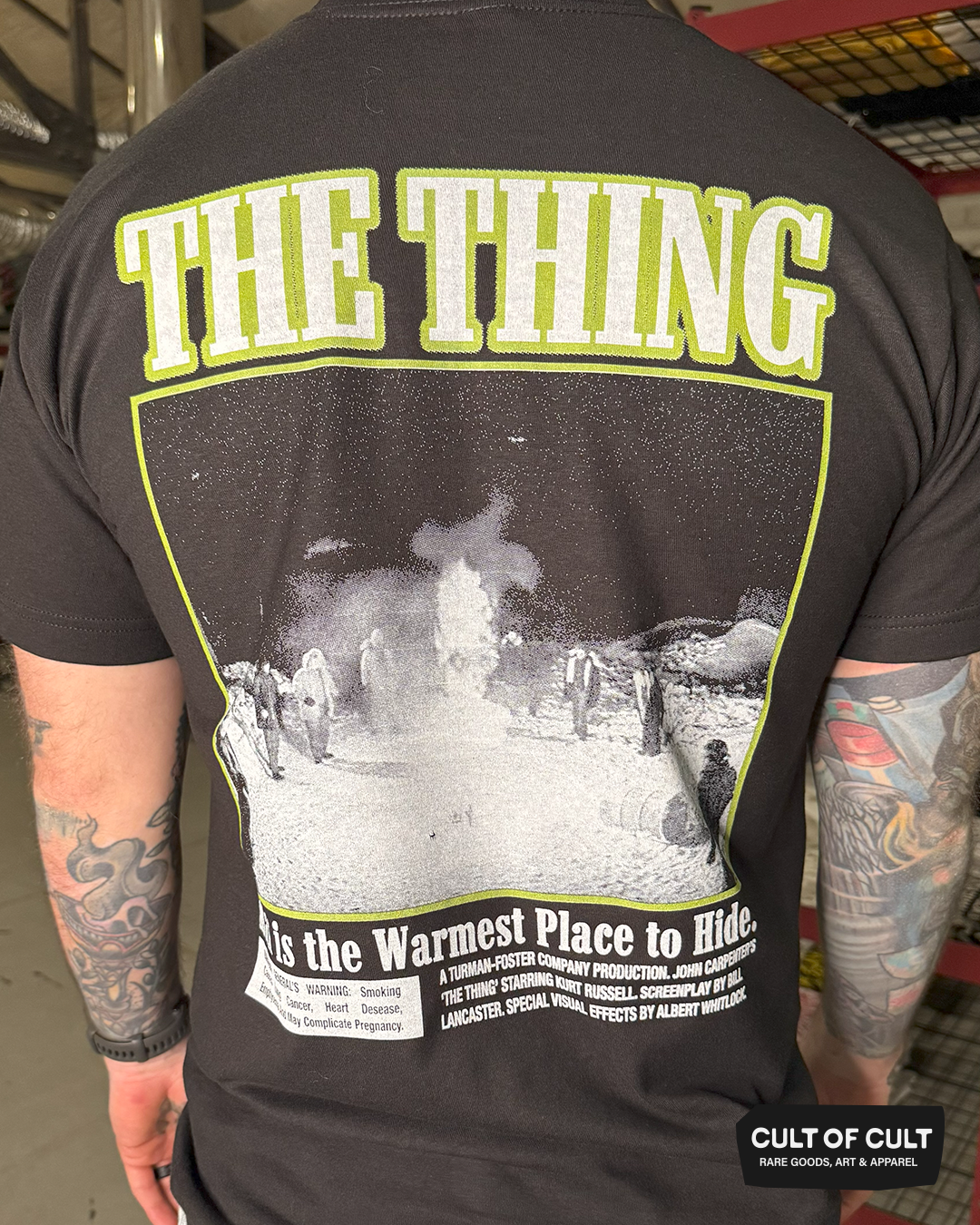 *GARAGE SALE 2026* The Thing 1982 Warmest Place T-Shirt