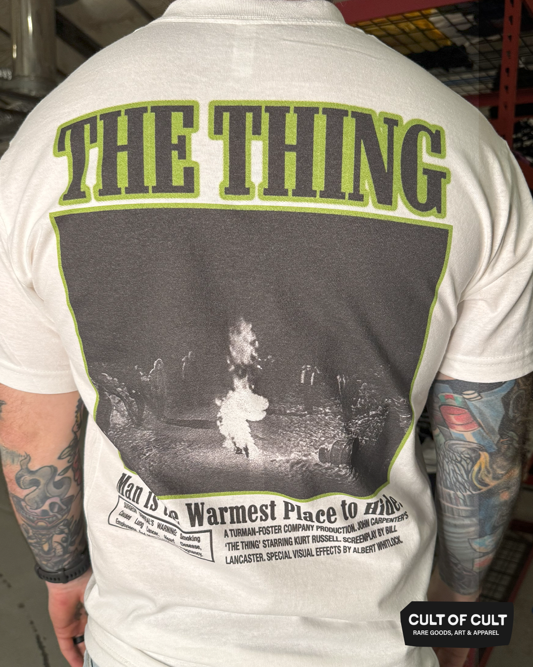 *GARAGE SALE 2026* The Thing 1982 Warmest Place T-Shirt