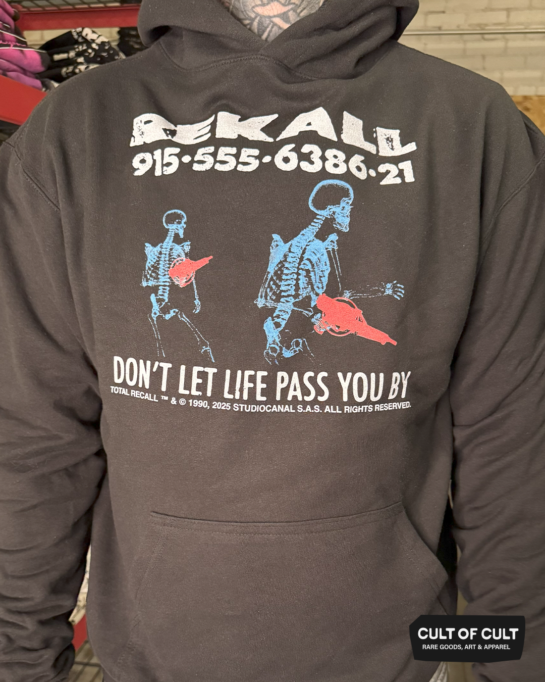 Total Recall 1990 Rekall Hoodie
