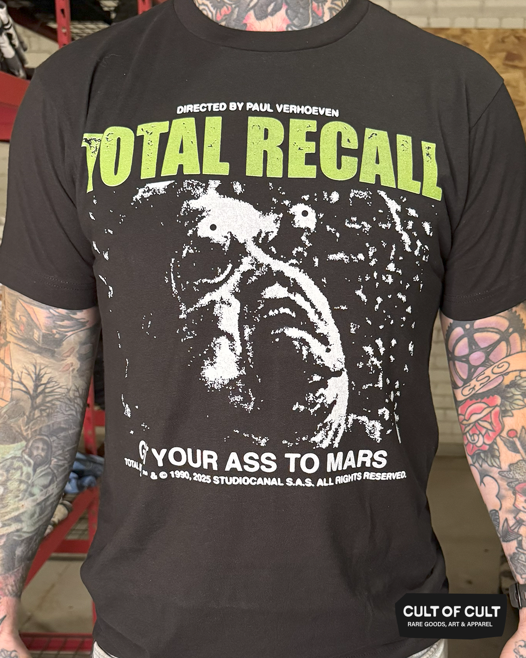 Total Recall 1990 Cohaagen T-Shirt