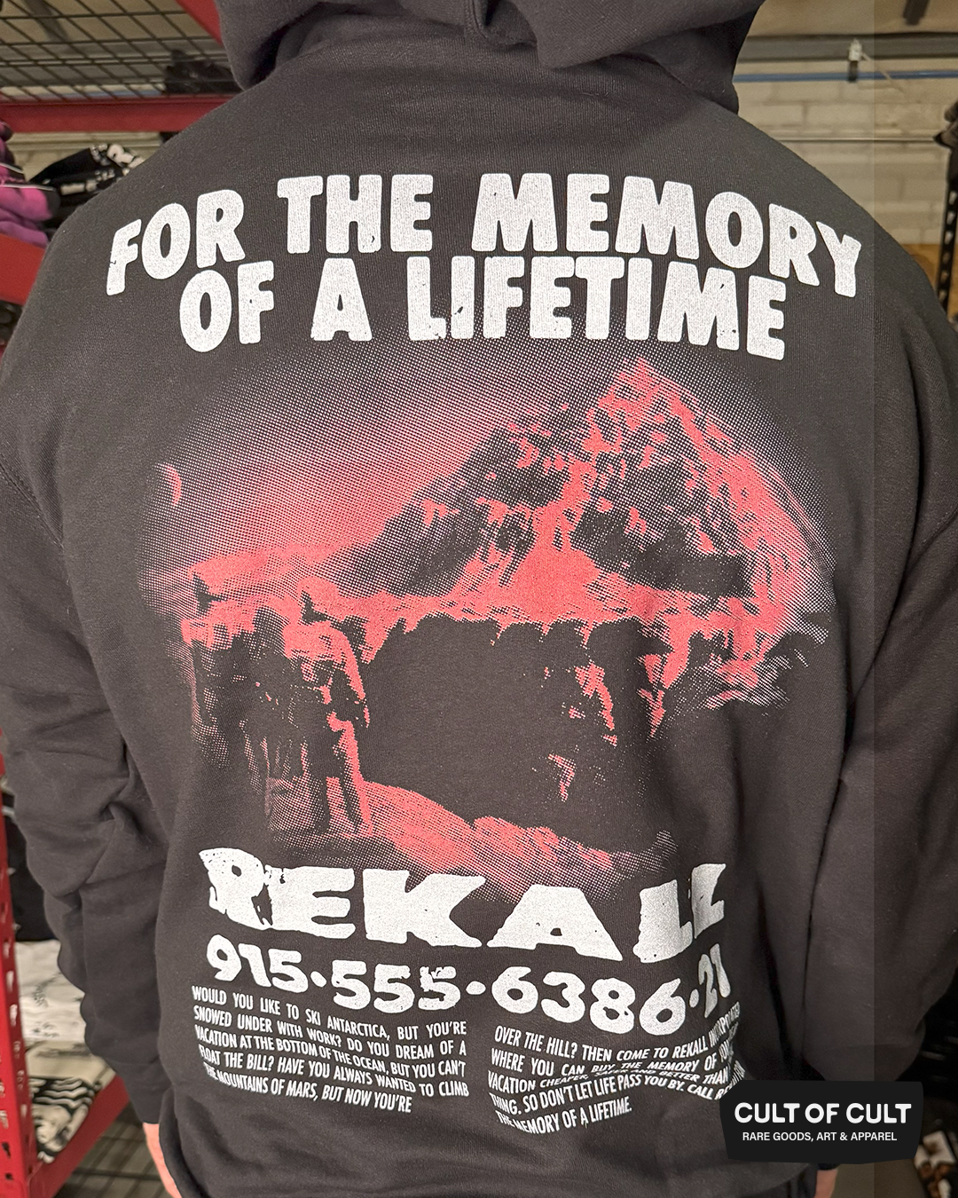 Total Recall 1990 Rekall Hoodie