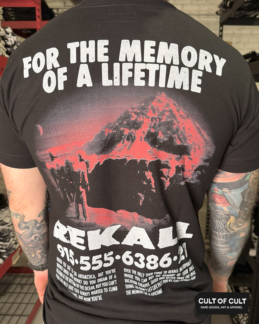 Total Recall 1990 Rekall T-Shirt