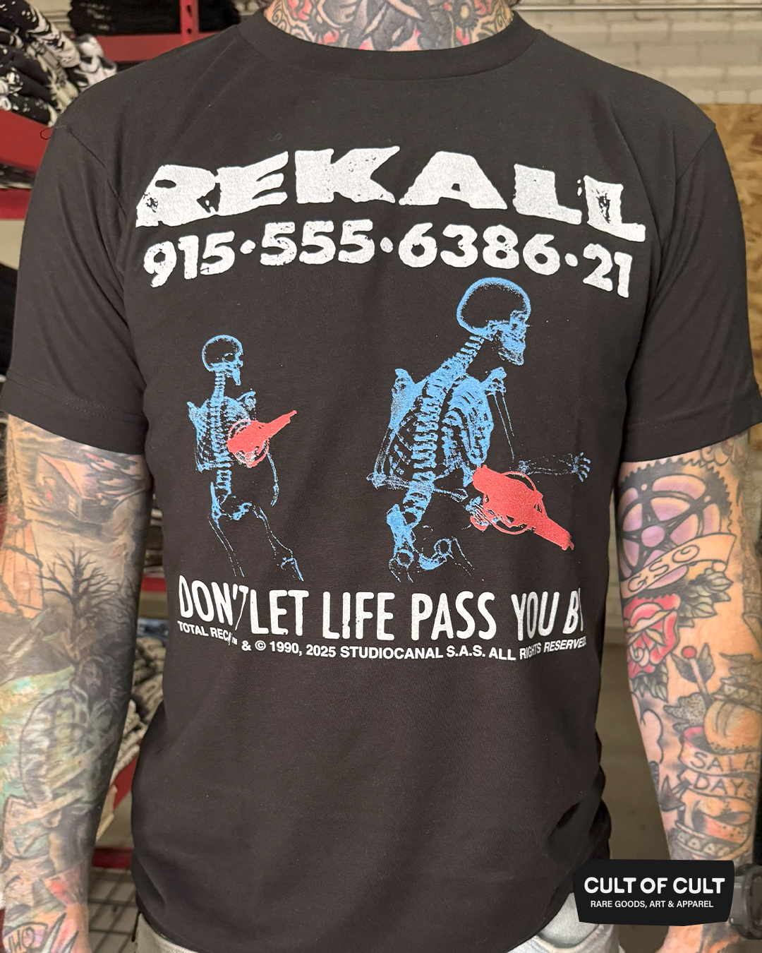 Total Recall 1990 Rekall T-Shirt