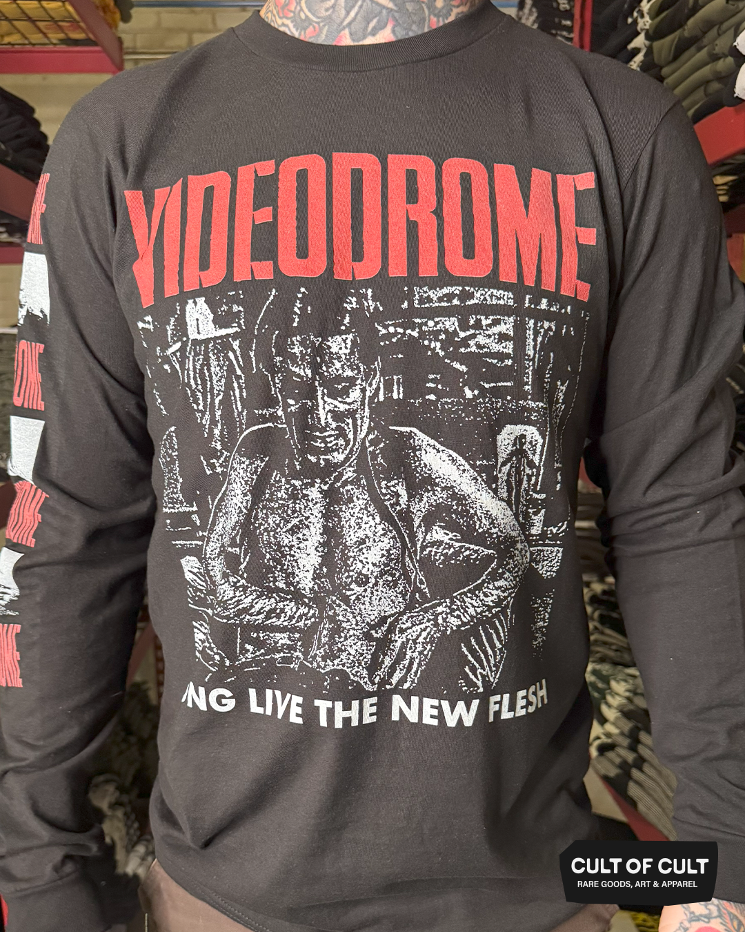 *GARAGE SALE 2026* Videodrome 1983 Freak Out Long Sleeve