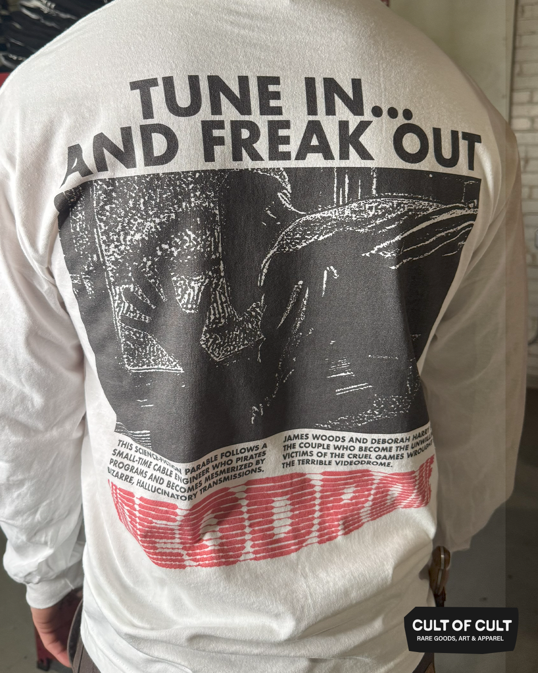 *GARAGE SALE 2026* Videodrome 1983 Freak Out Long Sleeve
