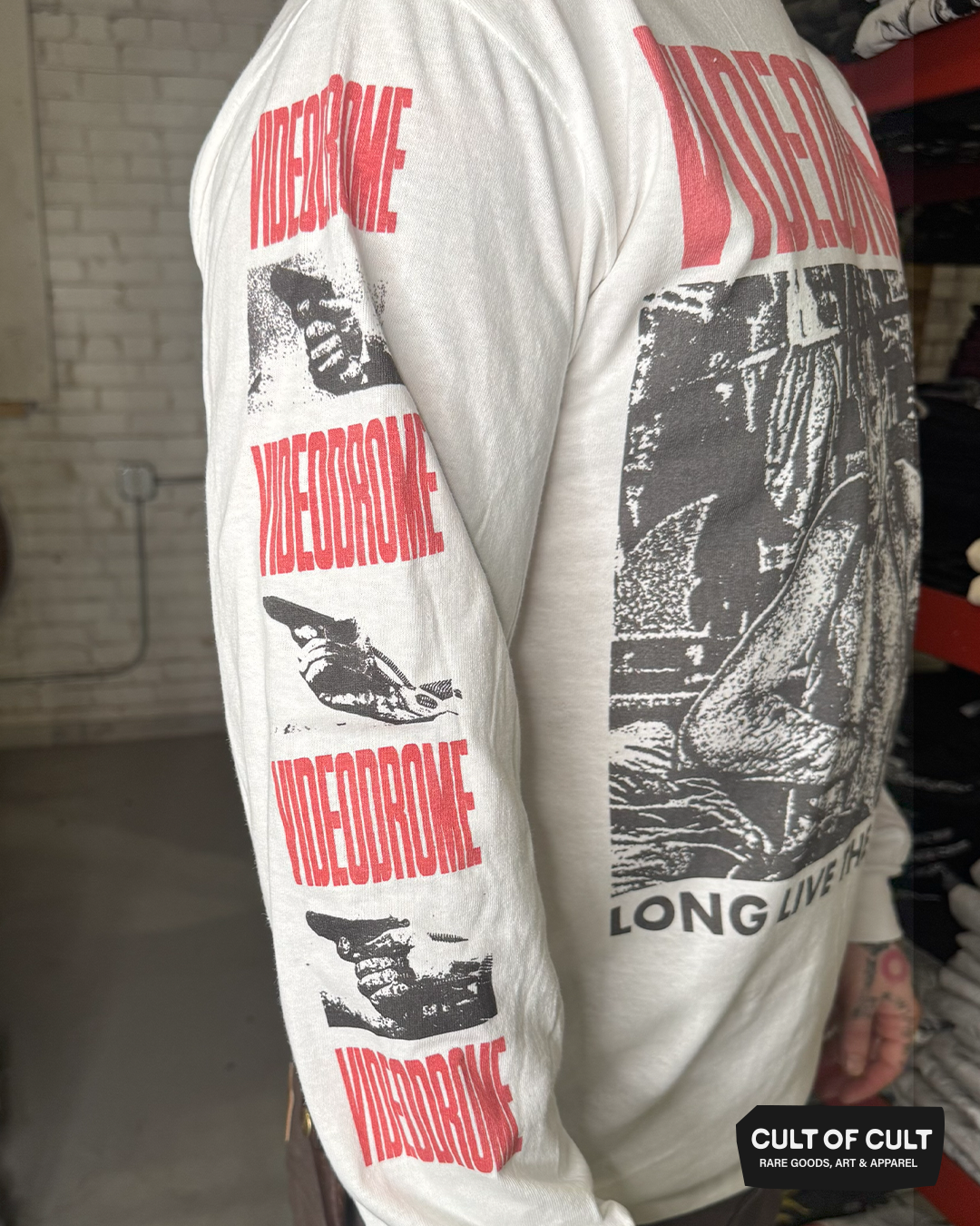 *GARAGE SALE 2026* Videodrome 1983 Freak Out Long Sleeve