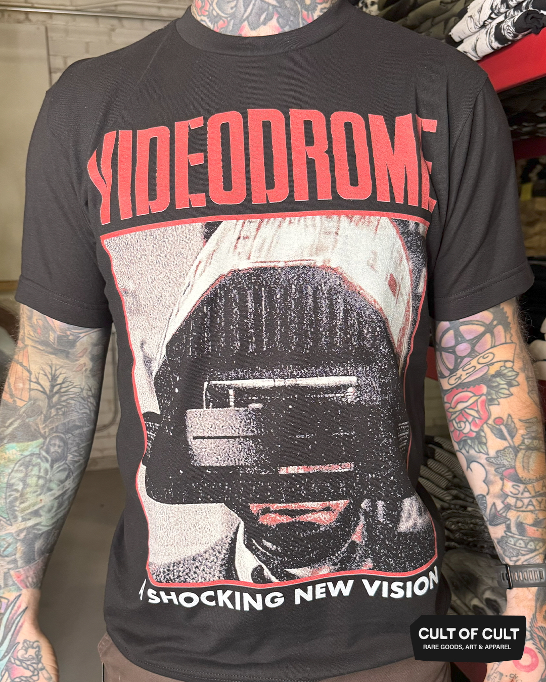 *GARAGE SALE 2026* Videodrome 1983 New Vision T-Shirt