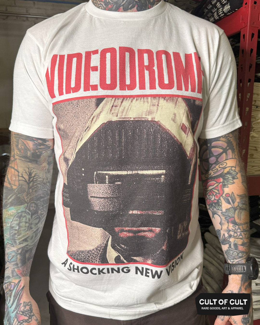 *GARAGE SALE 2026* Videodrome 1983 New Vision T-Shirt